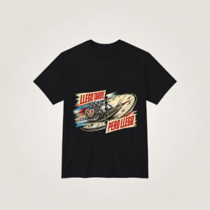 Caracol turbo contra el tiempo — Camiseta negra