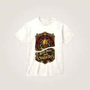 Ópera dorada: menos drama, más croquetas — Camiseta blanca
