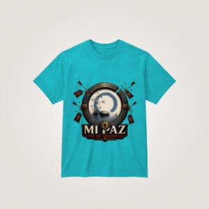 Mi paz no se negocia — Camiseta turquesa
